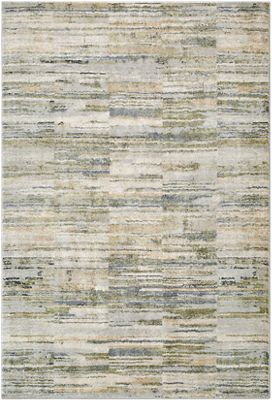 Avellino Area Rug – Contemporary – Plush High Pile - Machine-Woven – Grey/Beige/Olive