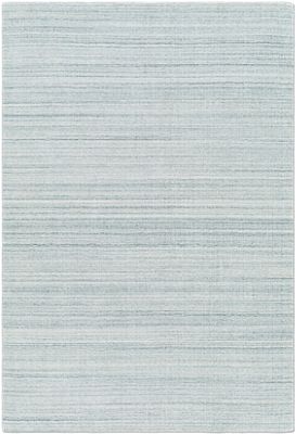 Fresno Area Rug – Transitional – Hand Loomed – Pale Blue