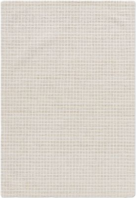 Andreas Area Rug – Contemporary – Hand Tufted Wool – Light Beige