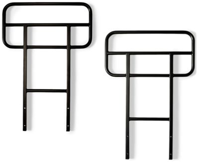 Jordan’s Power Sleep Handrails - Set of 2 - Durable Steel - Easy Installation - Enhanced Safety and Convenience