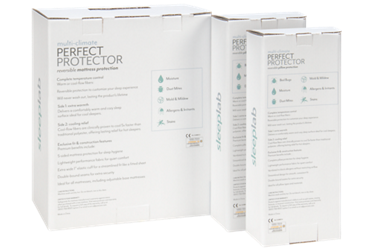 Jordan's Sleep Lab Multi-Climate Mattress Protector Bundle - Reversible Temperature Solutions - Protects Mattress & Pillows - Allergen-Free Sleep Space