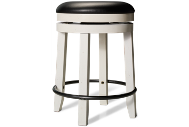 Cottage Bar Backless Swivel Counter Stool 