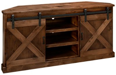 Farmhouse 2 Door 66" Corner Console