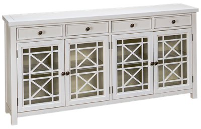 Sunset Bay 4 Door, 4 Drawer Console