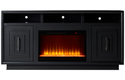 Sunset 67" 2 Door Fireplace Console