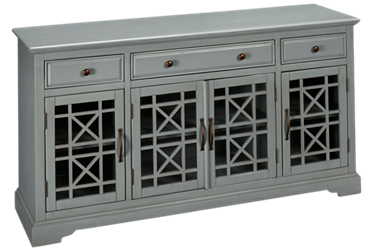 Craftsman 4 Door 3 Drawer Media Unit