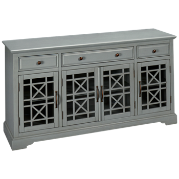Craftsman 4 Door 3 Drawer Media Unit
