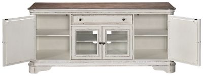 Magnolia Manor 4 Door 1 Drawer 74" Media Unit