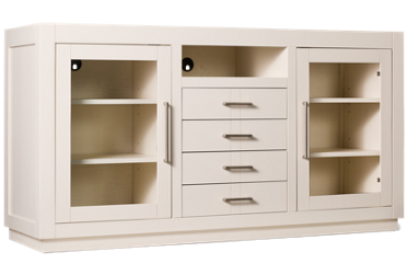 Auburn Hills 2 Door 4 Drawer 60" Console