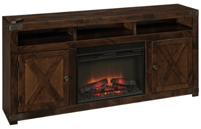 Aspen Urban Farmhouse 72" Fireplace Console