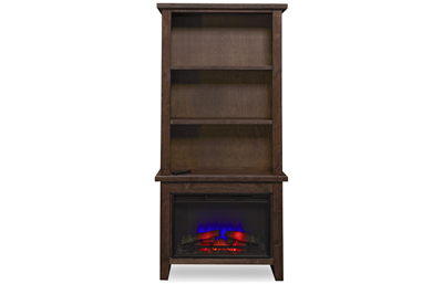 Alder Grove 72" Fireplace Display Case