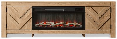 Cayboni TV Stand with Fireplace