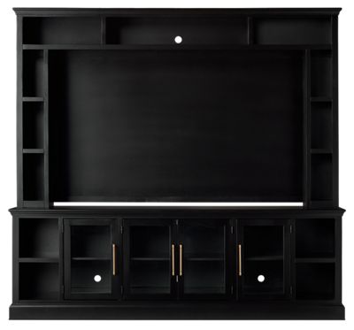 Byron 98" 4 Door Console & Hutch