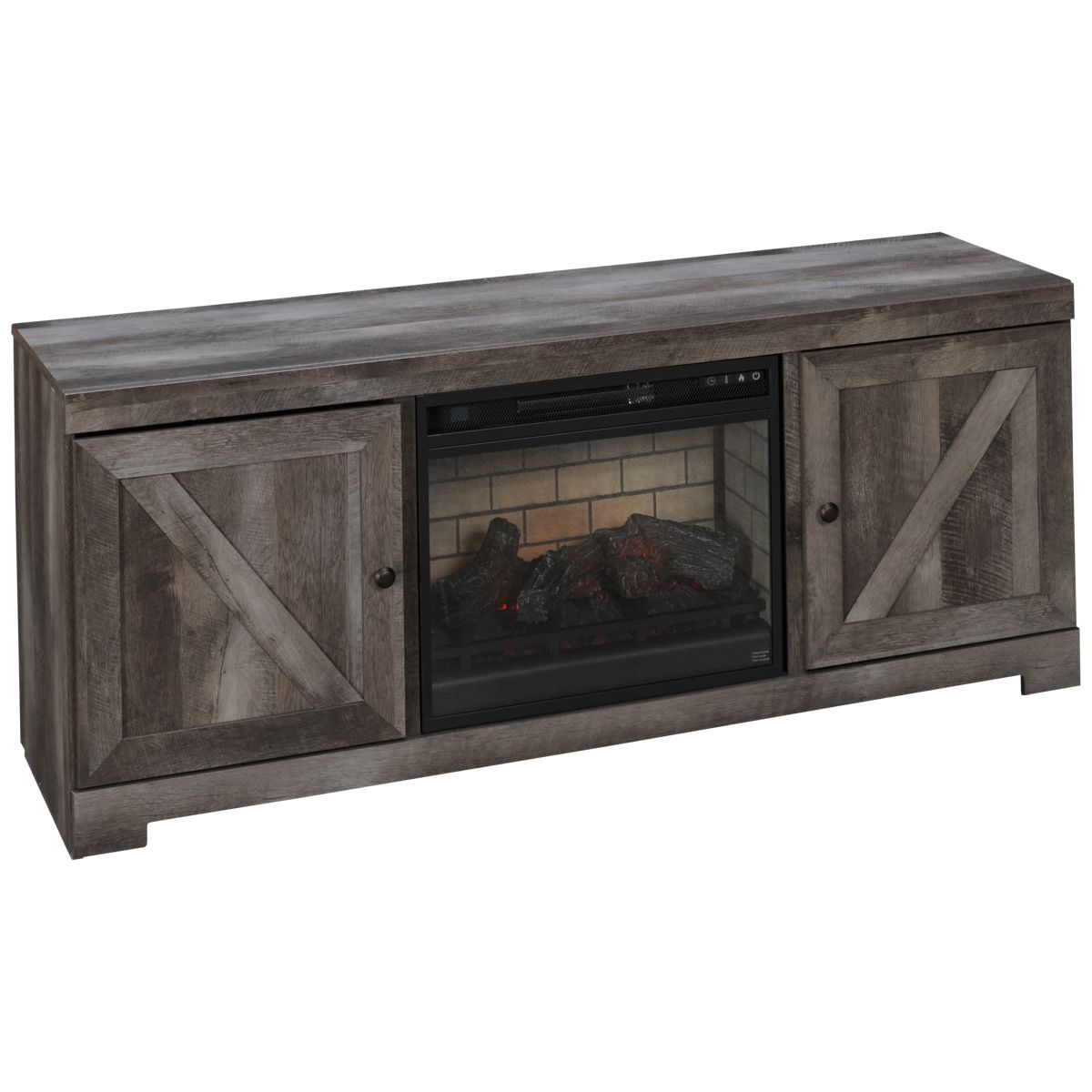 Ashley Wynnlow 2 Door Fireplace TV Stand