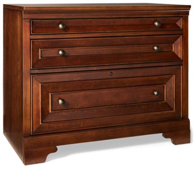 Arlington Workstation Combo File - Drop-Front Keyboard Drawer - Locking File Drawers - Cord Management