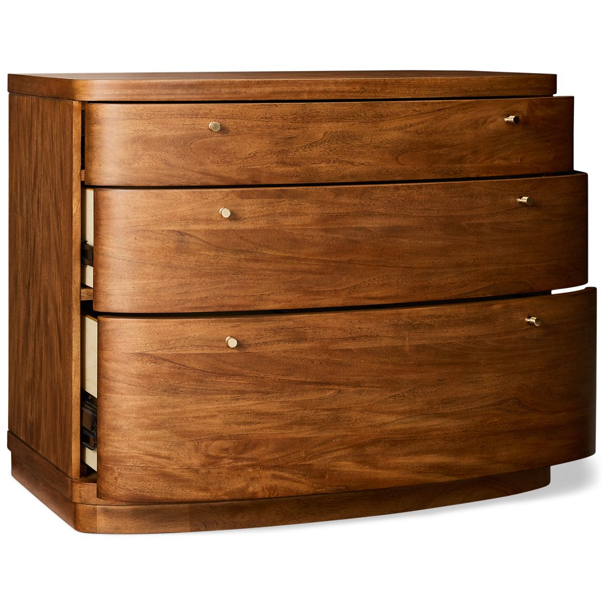 Aspen Caden Combo Lateral File - Durable Construction - Three Storage Drawers - Locking File Drawer