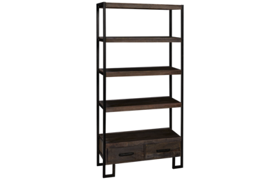 Hekman Loft Etagere with 2 Drawers