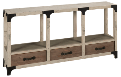 Hammary  Reclamation Place Console Table with Storage