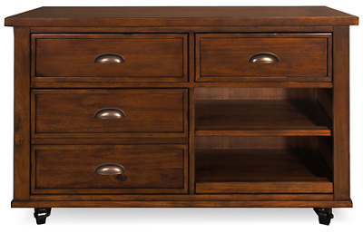 Arlington House Credenza with Casters