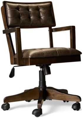 Breckington Desk Chair - Height Adjustable - Swivel - Smooth-Rolling Casters - Contemporary Style