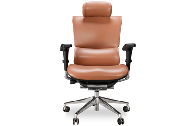 X4 Wide Seat Swivel Office Chair with Headrest