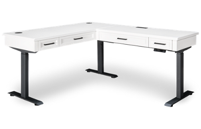Abby Sit/Stand L Desk