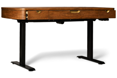 Caden Sit/Stand Desk - Adjustable Height - Motorized Lift Top - Power Outlets & USB Charging - Keyboard Drawer