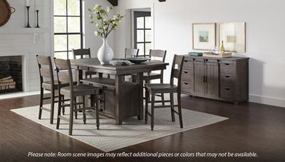 Madison County Counter Height Table with Leaf