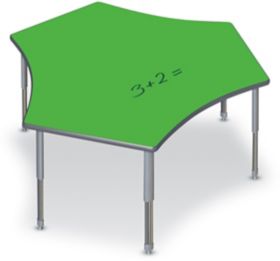 Action Team-Shaped Activity Table w/ Dry-Erase Top - AER-7260TM