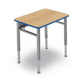 Adjustable Height Single Student Desk