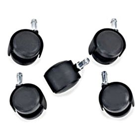 Casters for office discount chairs and work stools
