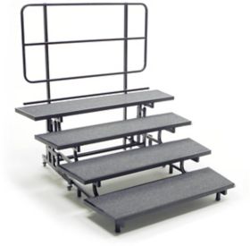 Fortissimo 4-Level Choral Riser - ATR-4 | K-Log