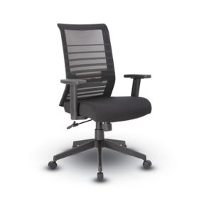 Boss Black Mesh Back Task Chair