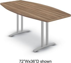 Monarch Boat-Shape Conference Table - CCFN-B | K-Log