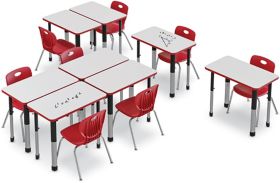 Schoolmate Dry-Erase Rectangle Classroom Pack - CCT-PDG | K-Log
