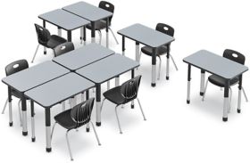 Schoolmate Premium Rectangle Classroom Pack - CCT-PHG | K-Log