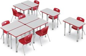 Schoolmate Standard Rectangle Classroom Pack - CCT-PTG | K-Log