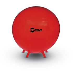 Red best sale ball chair