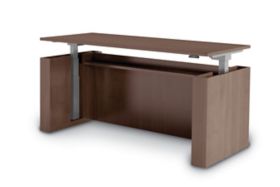 Office Source: 72W Sit-Stand Executive Desk