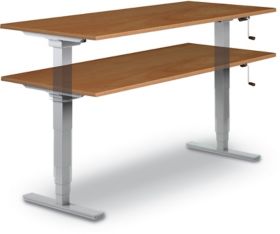 30 D Quiet Crank Adjustable Table Csu 30c K Log