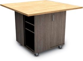 WB Manufacturing: Mini Nucleus Workstation - Hardwood Top - 2