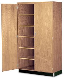 Diversified Spaces Four-Door Tall Storage Cabinet Four-Door Tall Storage