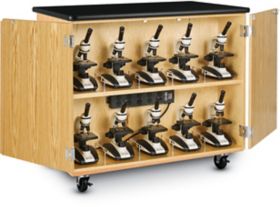 Invent Microscope Storage/Charging Cart - DST-741 | K-Log