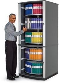 Rotary Binder Carousel, 30Space Countertop Model Chart Pro, 44 OFF