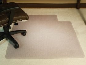 Carpet Chairmat For High Pile Lipped With Crystal Edge Escm Ldc K Log