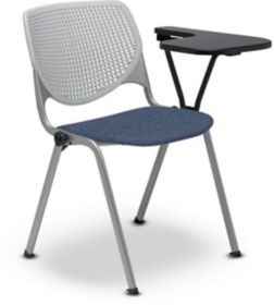 KFI Seating: Kool Multi-Use Stack Chair with Fabric Seat and Tablet Arm ...
