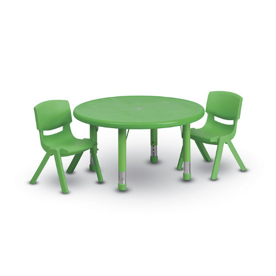 Flash Furniture Plastic Height, Round Table Activity