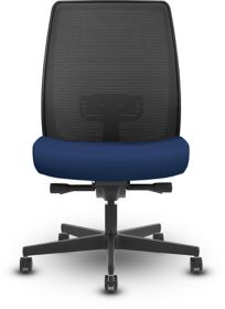 Endorse Mid Mesh Back Big and Tall Task Chair HE MBTM K Log