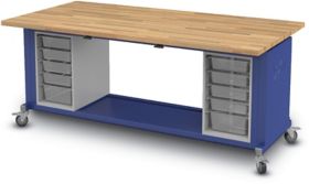 Haskell Education: Rover™ Table w/ 2 Bin Modules | RV1