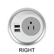 Power Right Side - Gray- +$203.00